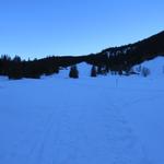 die Schwarzwaldalp liegt im Winter meist im Schatten