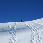 weiter geht unsere traumhaft schöne Schneeschuhtour