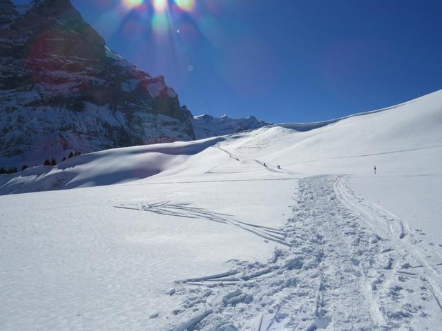 ...hinauf zum Spycherboden 1968 m.ü.M.