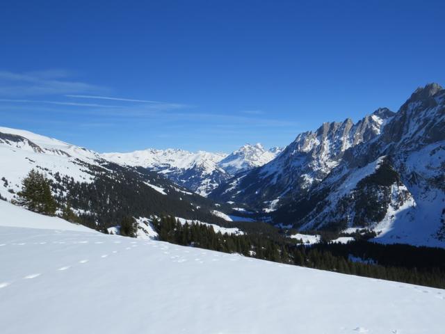 auf der anderen Seite blicken wir in das Reichenbachtal