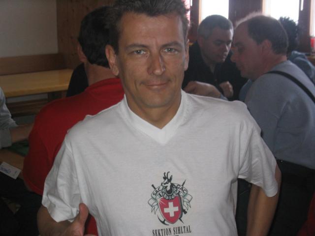 Franco mit dem einzigartigen GAC T-Shirt