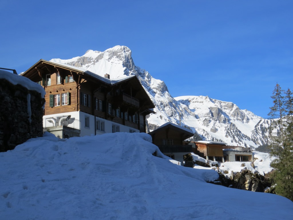 gut haben wir Hotel Griesalp in Griesalp 1408 m.ü.M. geschlafen