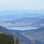 der Thunersee mit der Stadt Thun