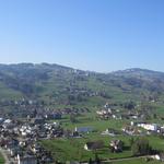 Blick ins Appenzell nach Heiden