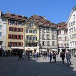 wir schlendern durch die Altstadt von Luzern...