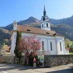 bei der Kirche in Vitznau starten wir unsere heutige Wanderung