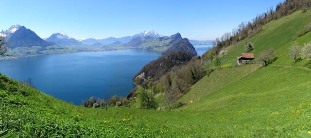 die Aussicht bleibt die gleiche, wunderschön