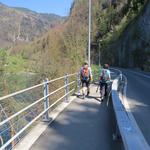 an der Seestrasse entlang laufen wir nach Vitznau zurück
