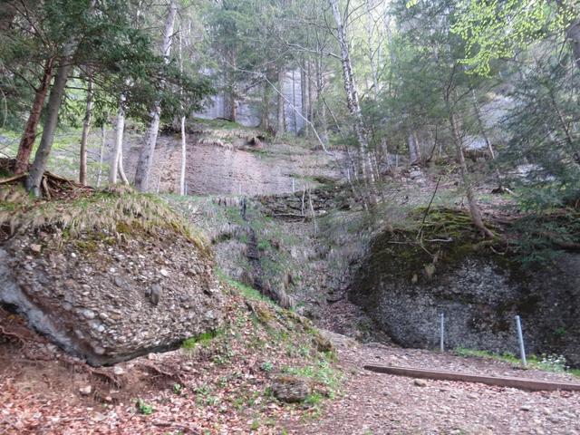 vor 30 Millionen Jahren hat die Urreus hier den Schutt der entstehenden Alpen abgelagert