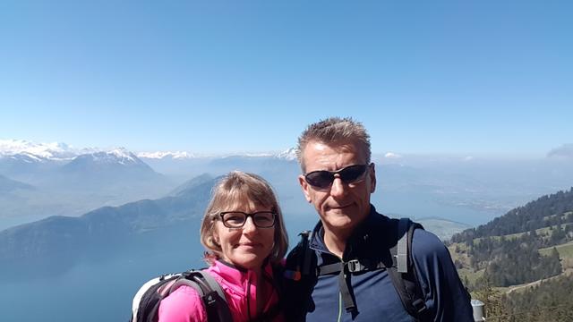 Erinnerungsfoto aufgenommen beim Felsenweg