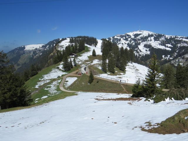 Blick hinunter nach Rigi Unterstetten