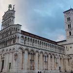 vor einem Jahr standen wir auch schon auf der Piazza San Michele, mit der Kirche San Michele in Foro