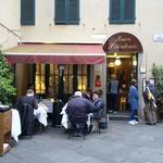 im Restaurant Bucca di Sant Antonio haben wir ein Tisch reserviert