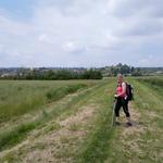 auch dieses Teilstück der Via Francigena wurde gut ausgewählt. Keine Strasse weit und breit