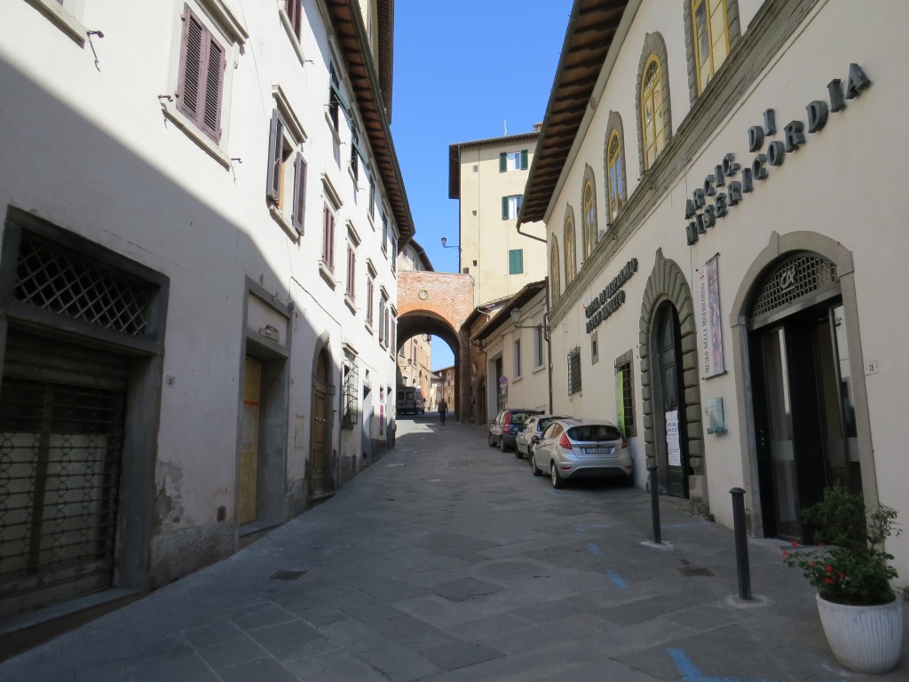 ...bis wir endlich in der Altstadt von San Miniato Alto stehen