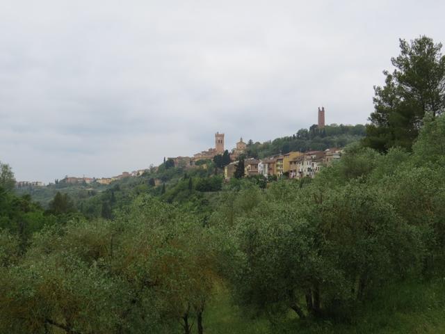 Blick zurück nach San Miniato Alto