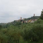 Blick zurück nach San Miniato Alto