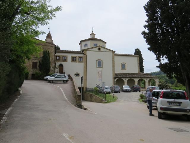 wir erreichen die Wallfahrtskirche S. Maria von Pancole 1670 errichtet