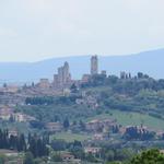 ...unser Tagesziel San Gimignano, mit seinen hoch aufragenden Türme