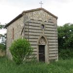 eine kleine Kapelle am Wegesrand. Leider wie so oft geschlossen