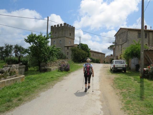 wir erreichen Castello di Villa