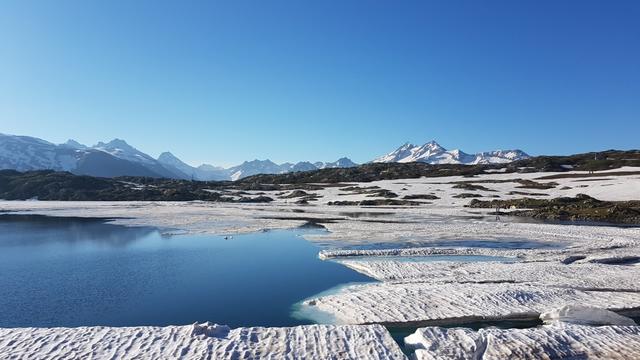 kurzer Halt auf dem Grimselpass