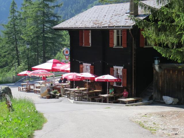 ...erreichen wir kurz danach Rippje 1518 m.ü.M. mit dem Restaurant Imfeld