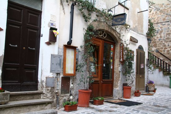 in der Osteria la Francigena in Bolsena...