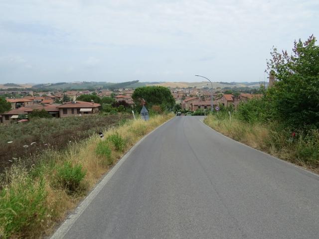 ...bevor wir nach Monteroni d'Arbia abbiegen