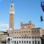 in Siena laufen wir zur Piazza del Campo...