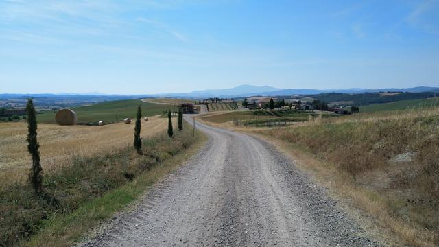 unser nächstes Ziel lautet nun Ponte d'Arbia