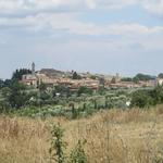 San Quirico d'Orcia rückt näher