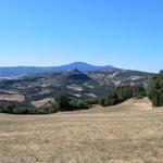 der Monte Amiata wird uns die nächsten Tage begleiten