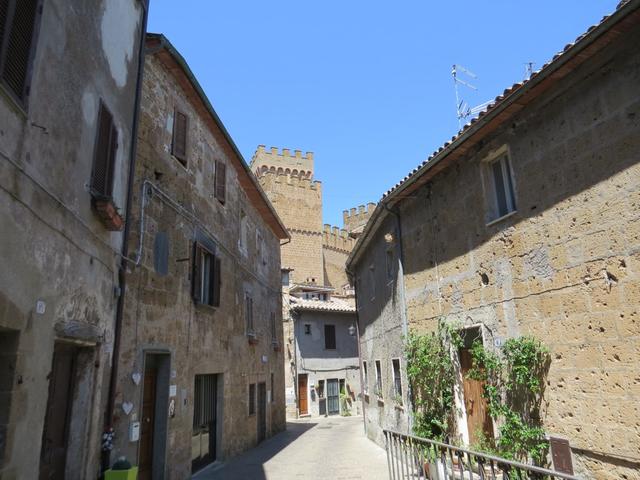 ...und stehen in der Altstadt mit Schloss