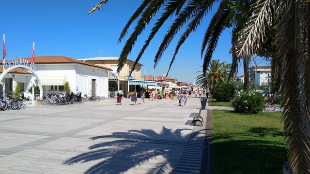 zwischenhalt in Lido di Camaiore (Viareggio). Als wir auf der Via Francigena liefen, haben wir hier übernachtet