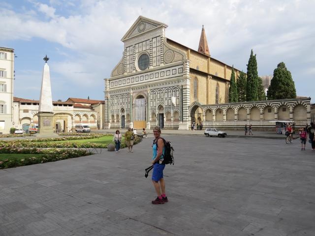 die gotische Basilika Santa Maria Novella 13.Jhr. gab dem Bahnhof den Namen