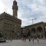 die Piazza della Signoria in Florenz gehört zweifellos mit zu den schönsten Plätzen Italiens
