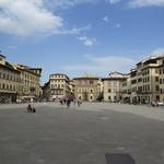 wir erreichen die Piazza di Santa Croce