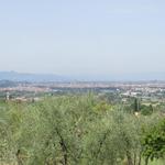 Aussichtsreich mit Blick auf Florenz geht es weiter