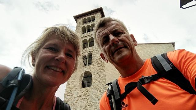 Erinnerungsfoto aufgenommen auf dem Klosterplatz