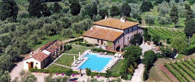 für das Nachtessen haben wir im Agriturismo Fattoria Lavacchio in Pontasieve ein Tisch reserviert