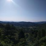 über diese Berg- und Hügellandschaft wird uns in den nächsten Tag die Via San Francesco führen