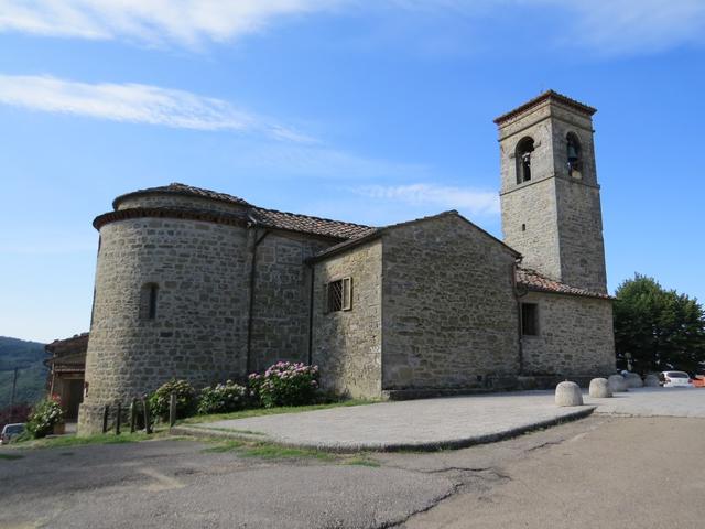 die Dorfkirche San Vito e Modesto aus dem 12. Jhr.