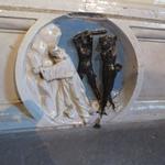 San Francesco wird vom Teufel verfolgt