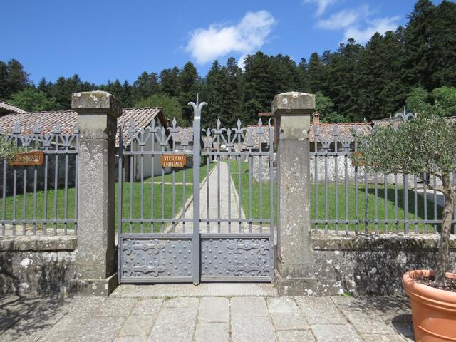 Franziskus machte in der Einsiedelei von Camaldoli auf seiner Reise von Florenz nach Laverna Station