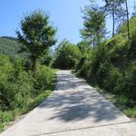nach einer Pause in Badia Prataglia, geht es auf der anderen Seite des Dorfes, wieder steil aufwärts