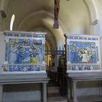 auf dem Weg zur Kapelle der Stigmata, können wir weitere Werke della Robbias bestaunen