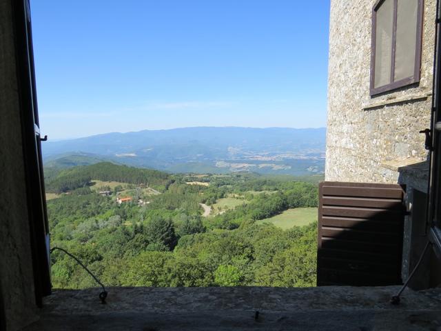 vor der Stigmata Kapelle bestaunen wir die grandiose Aussicht