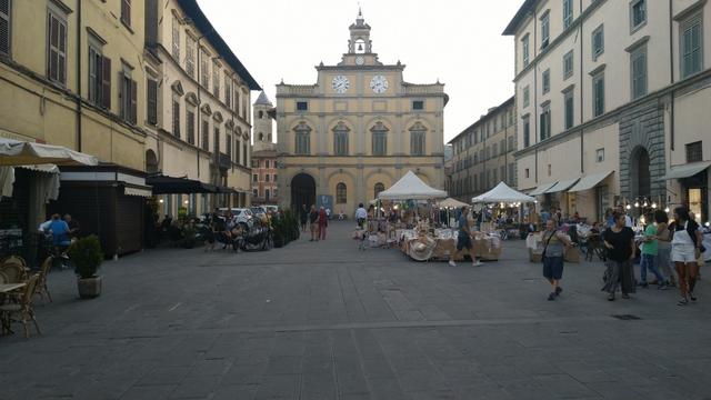 auch für heute Abend haben wir in Città di Castello ein Tisch in einem Restaurant reserviert