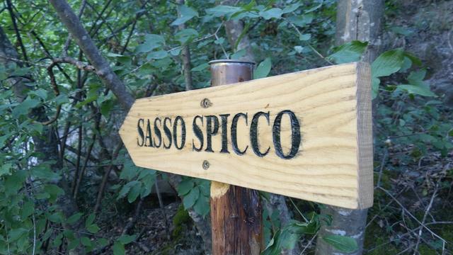 es ist klar, der Sasso Spicco lassen wir uns nicht entgehen